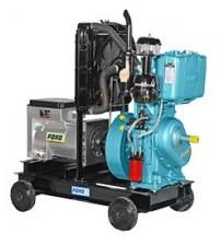 Radiator Generator Set Diesel Water Cool 12.5K.V.A. 415V